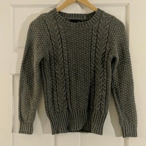 Grey Knit Sweater